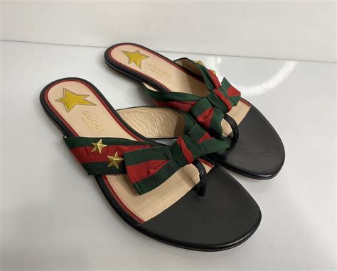 gucci flip flops size 9.5|Gucci slides outlet.